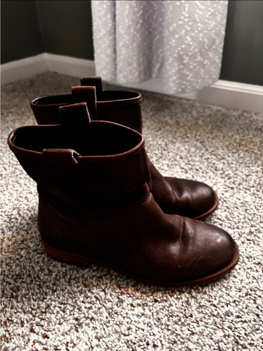 Sole Society Brown Leather Ankle Booties 7 - Picture 10 of 10